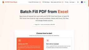 Fill PDF from Sheet