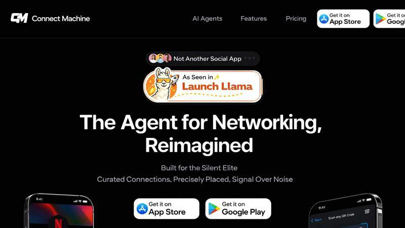 Launch Llama Newsletter application interface and features